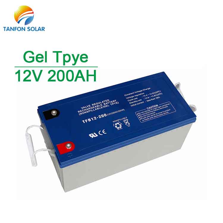 Batterie de stockage d'énergie solaire 200ah 12v boîte de batterie solaire pour