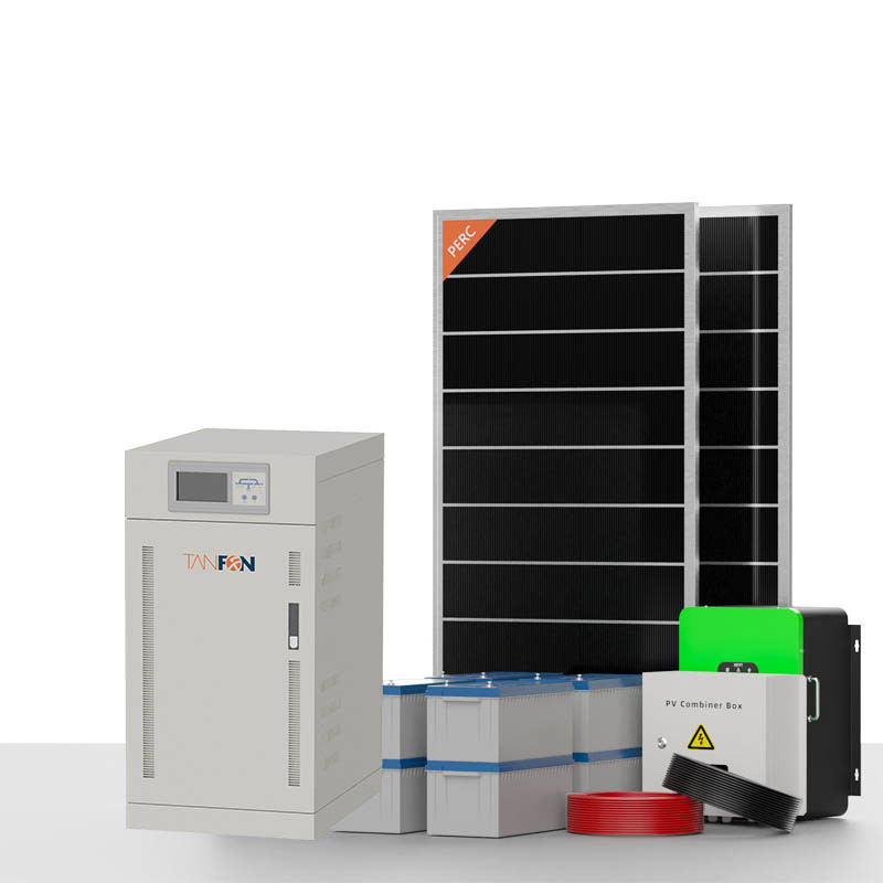 3kw 3kva 3000w Système de kit de panneaux solaires hors réseau avec stockage de batterie